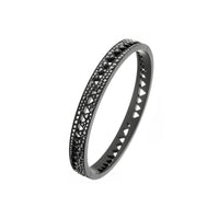 Capture Me black diamond bangle bracelet