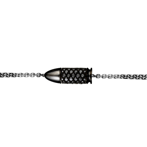 Bang Bang black diamond chain bracelet