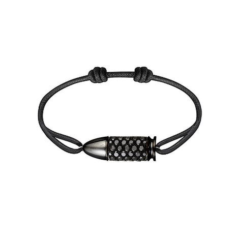 Bang Bang black diamond cord bracelet