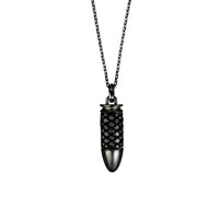 Collier Bang Bang diamants noirs