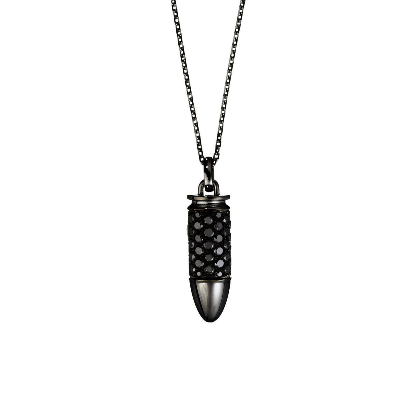 Pendentif homme A Way to Love diamants noirs