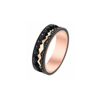 Capture in Motion black diamond ring