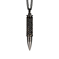 Fatal Attraction black diamond necklace