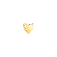 Boucle d'oreille gauche Lovetag