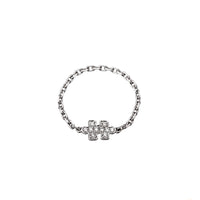 Mini Puzzle diamond chain ring