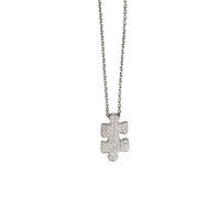 Mini Puzzle diamond necklace