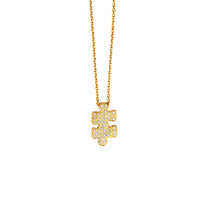 Collier Mini Puzzle diamants