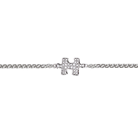 Bracelet chaîne Puzzle diamants