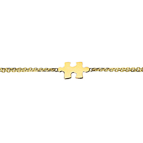 Bracelet chaîne Puzzle