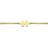 Puzzle chain bracelet