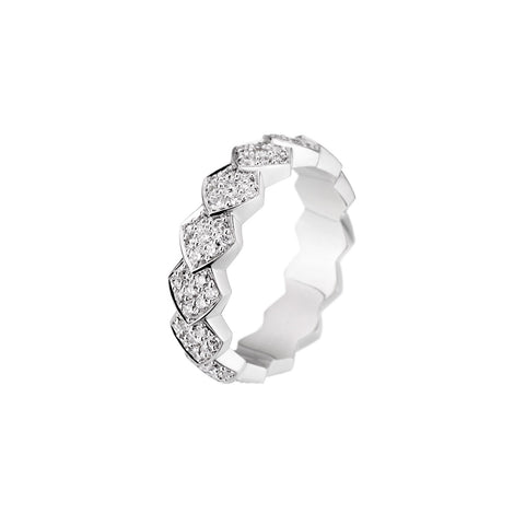 Bague Python diamants