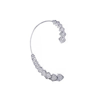 Boucle d'oreille earcuff Python diamants