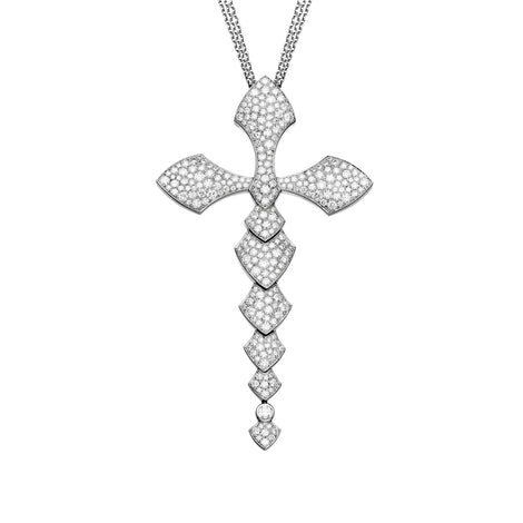 Python diamond XL necklace