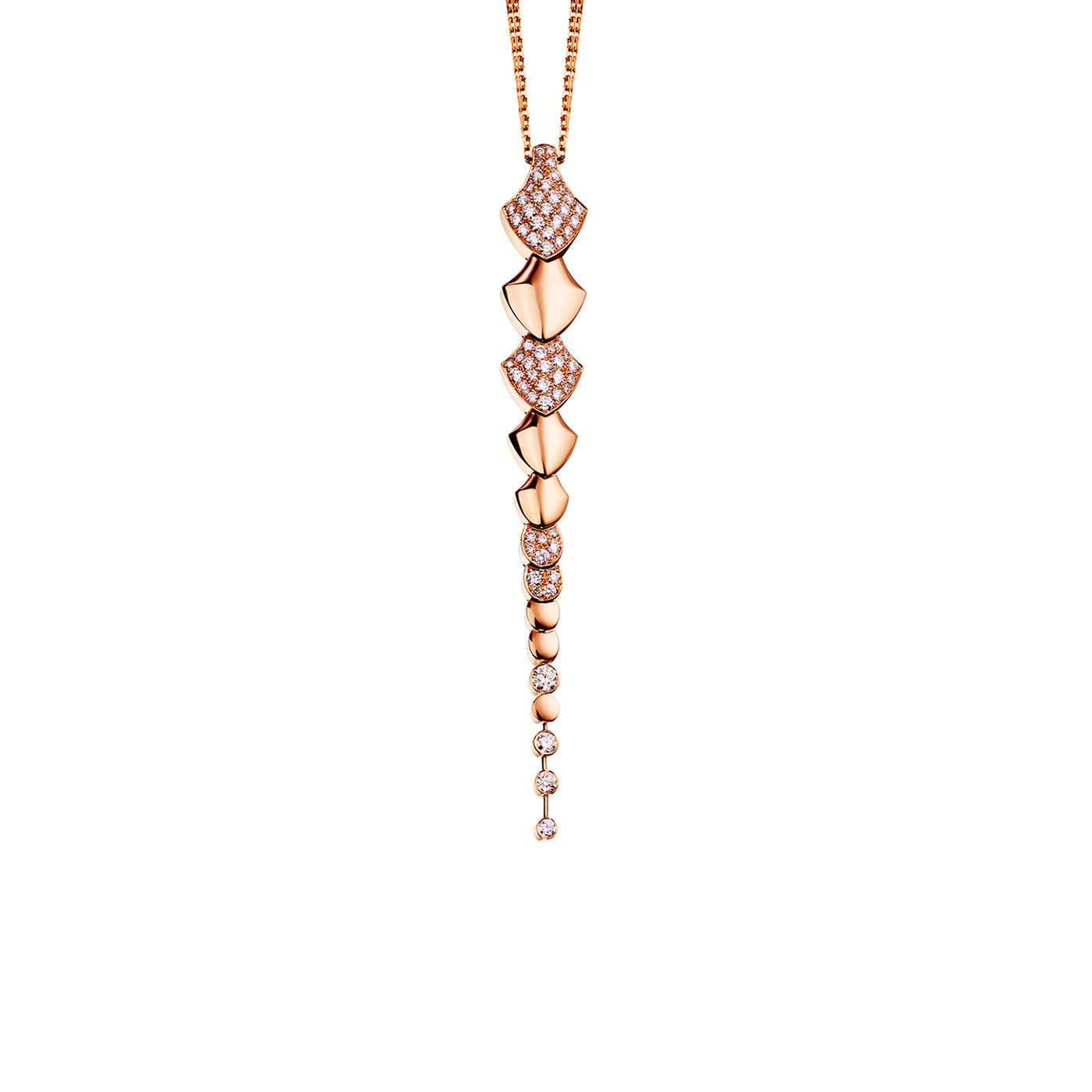 Python diamond necklace