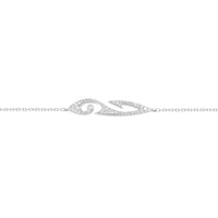 Tattoo diamond chain bracelet