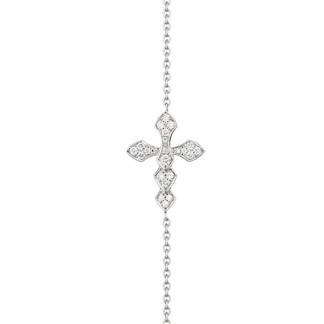 Bracelet chaîne Python diamants