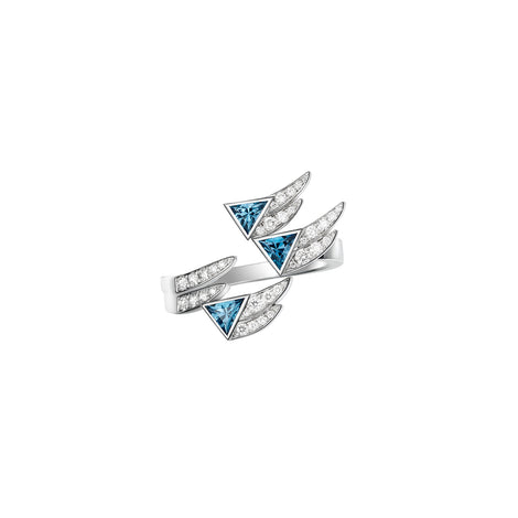 Spread your Wings topaze diamond ring
