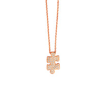 Collier Mini Puzzle diamants